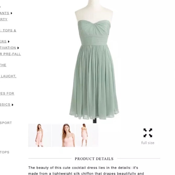 NWT🎉 Marbella Silk Chiffon Bridesmaid Dusty Shale - Picture 3 of 7